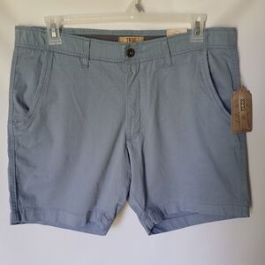 True Craft Flex Mens Shorts Size 36 Color Blue Gale